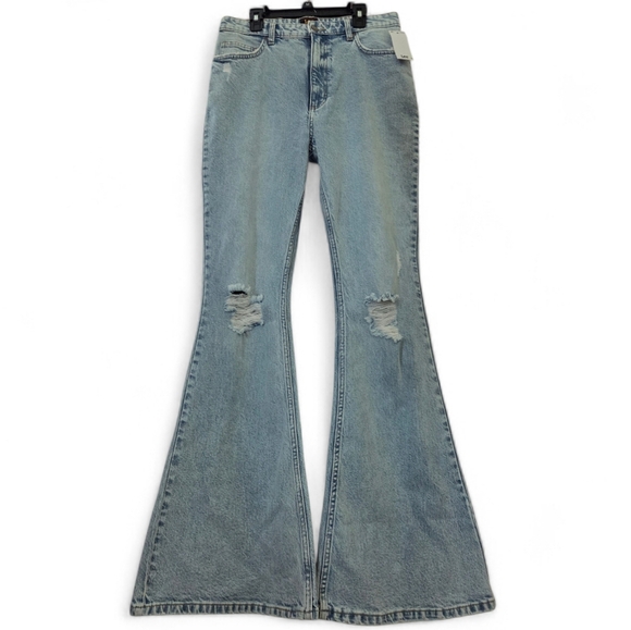 lei Denim - LEI Vintage Wash Flare Jeans Size 29